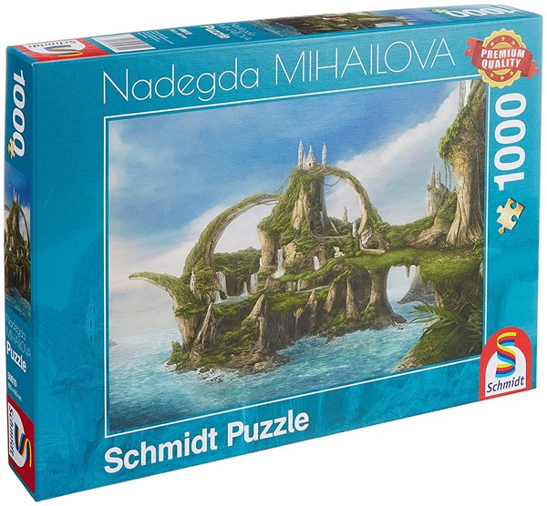 Schmidt Spiele (59610) - Nadegda Mihailova: "Island of the Falls" - 1000 piezas
