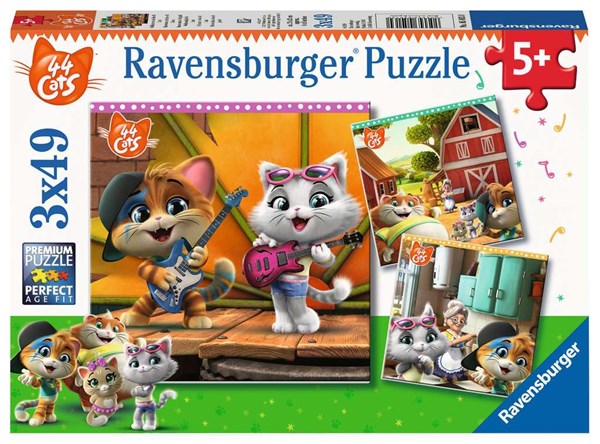 Ravensburger (05013) - "Welcome to the 44 Cats!" - 49 piezas