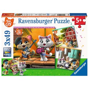 Ravensburger (05013) - "Welcome to the 44 Cats!" - 49 piezas