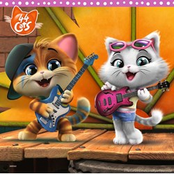 Ravensburger (05013) - "Welcome to the 44 Cats!" - 49 piezas
