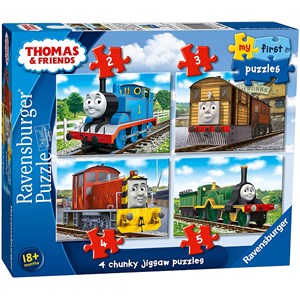 Ravensburger (06940) - "Thomas & Friends" - 2 3 4 5 piezas