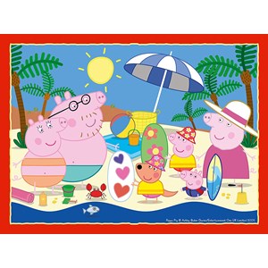 Ravensburger (6958) - "Peppa Pig" - 12 16 20 24 piezas