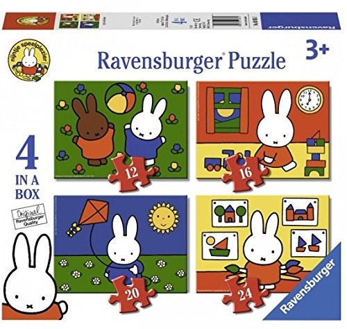 Ravensburger (069651) - "Nijntje" - 12 16 20 24 piezas
