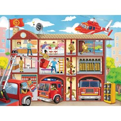 Ravensburger (10404) - "Fire Station" - 100 piezas