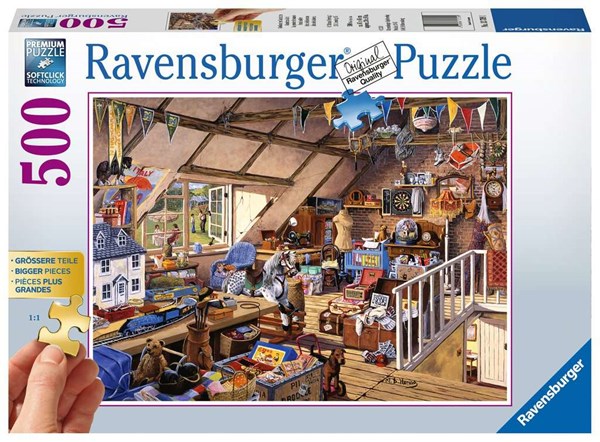 Ravensburger (13709) - "Attic" - 500 piezas