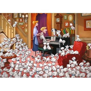Ravensburger (13973) - "101 Dalmations" - 1000 piezas
