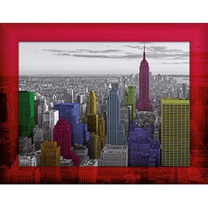 Ravensburger (14894) - "New York Colours" - 500 piezas