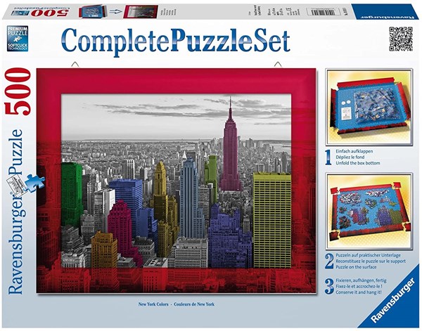 Ravensburger (14894) - "New York Colours" - 500 piezas