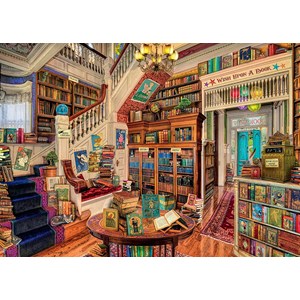 Ravensburger (19799) - Aimee Stewart: "The Fantasy Bookshop" - 1000 piezas