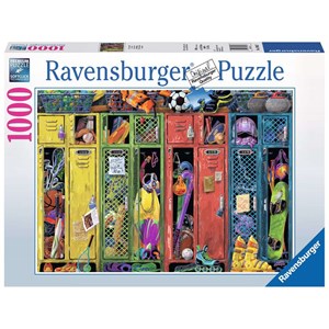 Ravensburger (19862) - "The Locker Room" - 1000 piezas