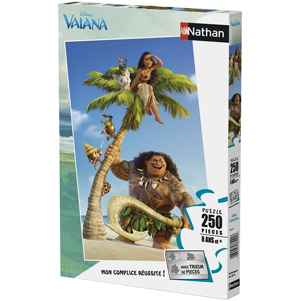 Nathan (86871) - "Disney Vaiana" - 250 piezas
