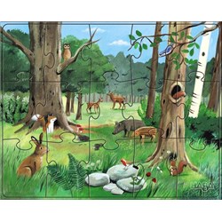 HABA (4960) - "Animals" - 12 15 18 piezas