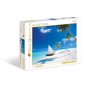 Clementoni (39256) - "Maldive Islands" - 1000 piezas