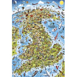 Gibsons (G3431) - Hartwig Braun: "Best of British" - 500 piezas