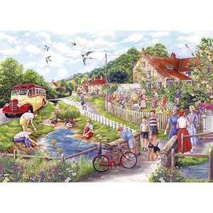 Gibsons (G6238) - "Summer by the Stream" - 1000 piezas