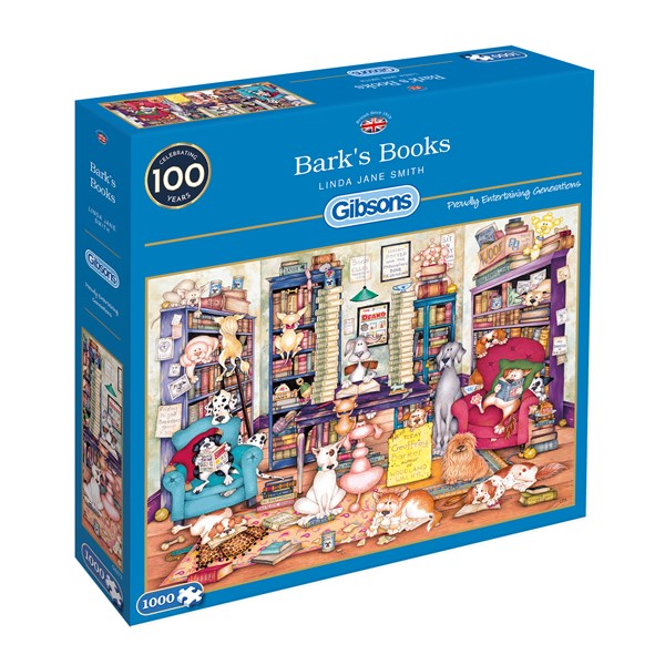 Gibsons (G6273) - "Bark’s Books" - 1000 piezas