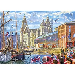 Gibsons (G6298) - Steve Crisp: "Albert Dock, Liverpool" - 1000 piezas