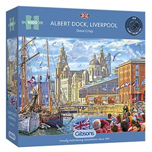 Gibsons (G6298) - Steve Crisp: "Albert Dock, Liverpool" - 1000 piezas