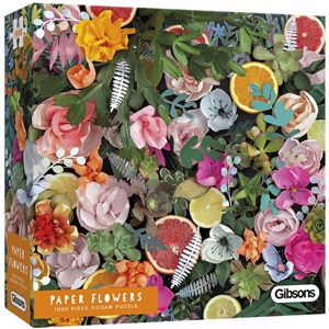 Gibsons (G6600) - Rachel Emma Waring: "Paper Flowers" - 1000 piezas