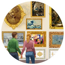 Grafika (T-00944) - "Travel around Art!" - 54000 piezas