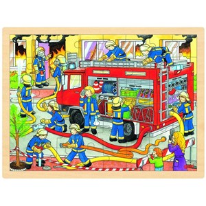 Goki (57527) - "Firefighting" - 48 piezas