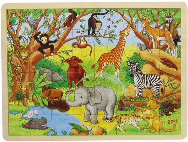 Goki (57892) - "Africa" - 48 piezas