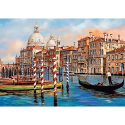 Trefl (10460) - "Afternoon in Venice, Canal Grande" - 1000 piezas