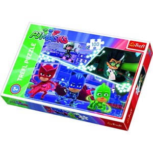 Trefl (16334) - "PJ Masks" - 100 piezas