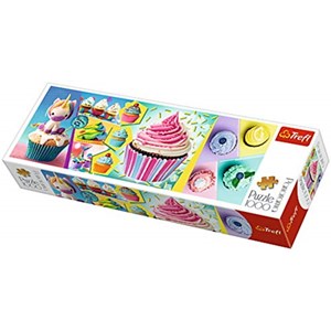Trefl (29045) - "Colourful Cupcake" - 1000 piezas
