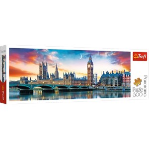 Trefl (29507) - "Big Ben and Palace of Westminster, London" - 500 piezas