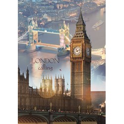 Trefl (103953) - "London at Dawn" - 1000 piezas