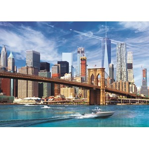 Trefl (37331) - "View of New York" - 500 piezas