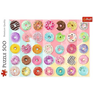 Trefl (37334) - "Sweet Donuts" - 500 piezas