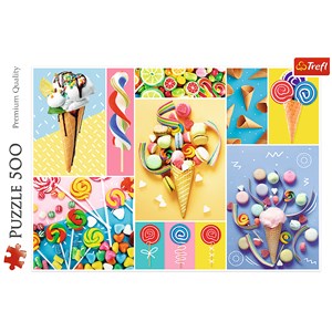 Trefl (37335) - "Favorite Candy" - 500 piezas