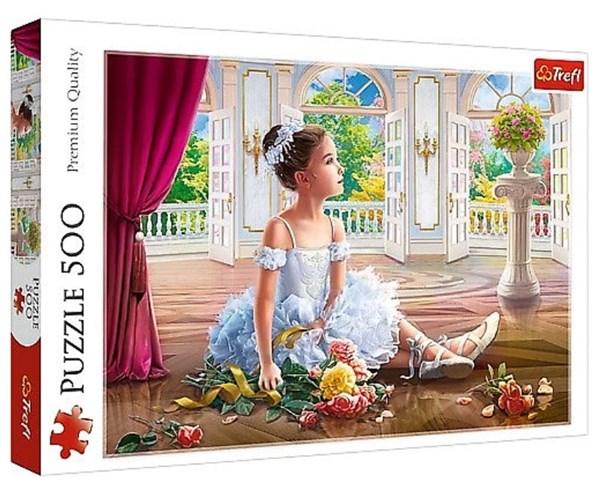 Trefl (37351) - "Little ballerina" - 500 piezas