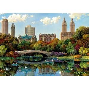 Educa (17136) - Alexander Chen: "Central Park Bow Bridge" - 8000 piezas