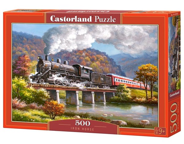 Castorland (B-53452) - "Iron Horse" - 500 piezas