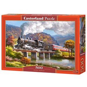 Castorland (B-53452) - "Iron Horse" - 500 piezas