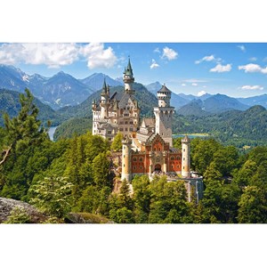 Castorland (B-53544) - "Neuschwanstein Castle, Germany" - 500 piezas