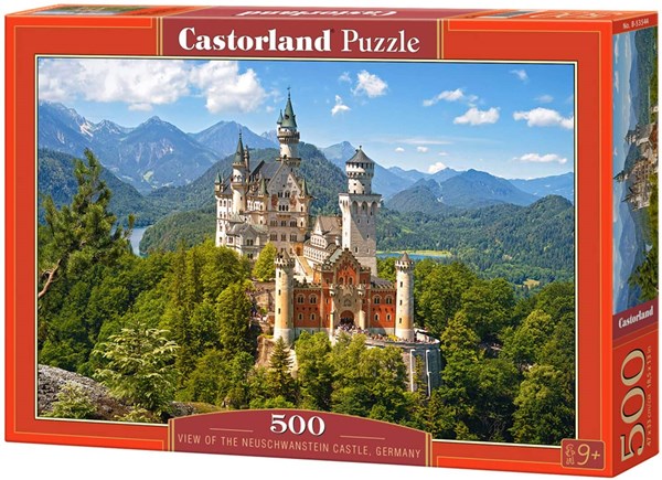 Castorland (B-53544) - "Neuschwanstein Castle, Germany" - 500 piezas