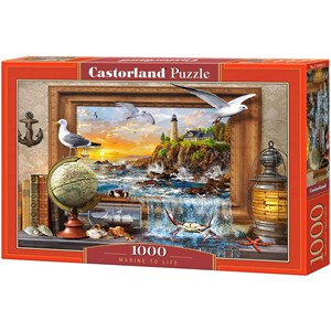 Castorland (C-104581) - "Marine to Life" - 1000 piezas