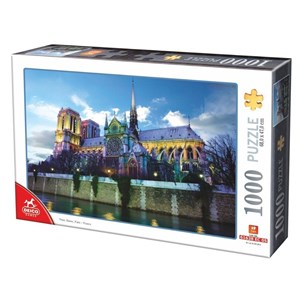 D-Toys (75772-02) - "Notre Dame de Paris, France" - 1000 piezas