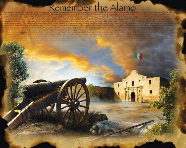 SunsOut (67952) - Jim Todd: "Remember the Alamo" - 1000 piezas