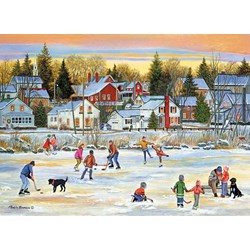 Eurographics (6000-5439) - Patricia Bourque: "Evening Skating" - 1000 piezas
