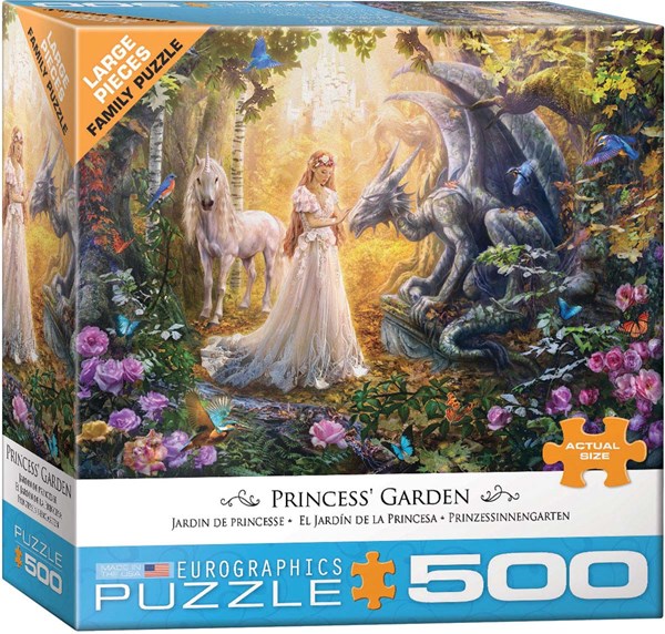 Eurographics (6500-5458) - "Princess' Garden" - 500 piezas