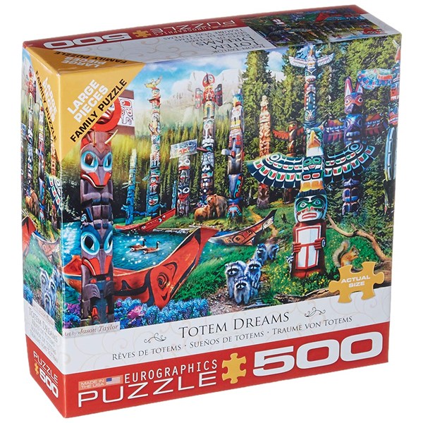 Eurographics (6500-5361) - Jason Taylor: "Totem Dreams" - 500 piezas