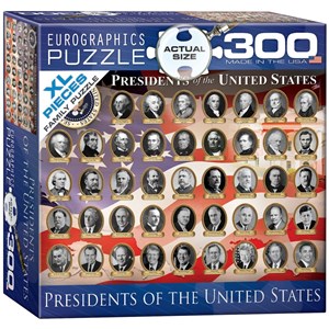 Eurographics (8300-1432) - "Presidents of the United States" - 300 piezas
