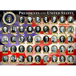 Eurographics (8300-1432) - "Presidents of the United States" - 300 piezas