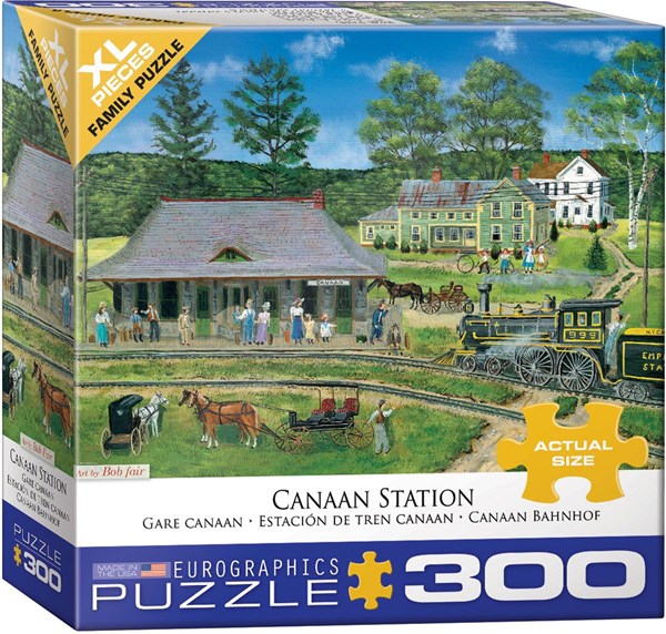 Eurographics (8300-5388) - Bob Fair: "Canaan Station" - 300 piezas
