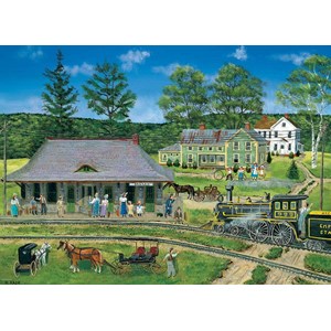 Eurographics (8300-5388) - Bob Fair: "Canaan Station" - 300 piezas